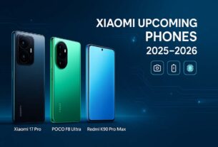 "Xiaomi upcoming phones 2025–2026 lineup including Xiaomi 17 series, Redmi K90, Poco F8 and Mix Flip 2 renders"