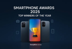 Smartphone Awards 2025 feature banner showing top phone winners of the year