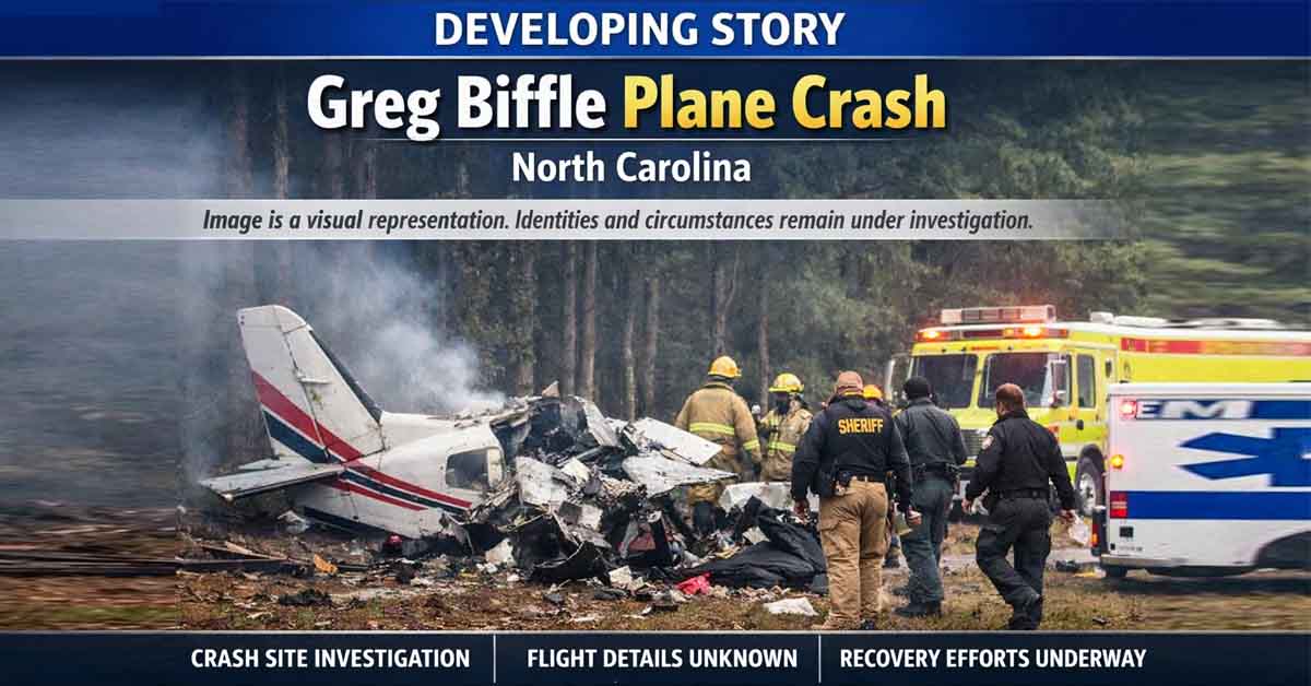 Greg Biffle plane crash developing story under investigation in North Carolina