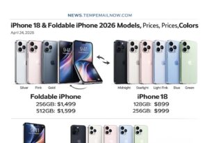 iPhone 18 and foldable iPhone expected 2026 lineup