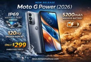 Motorola Moto G Power (2026) with IP69 durability, 120Hz display and 5200mAh battery priced at $299