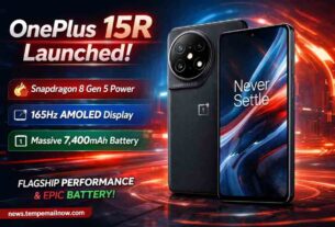 OnePlus 15R launched with Snapdragon 8 Gen 5 processor, 165Hz AMOLED display and 7400mAh battery