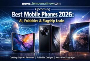 Upcoming Best Mobile Phones 2026 featuring AI-powered foldable flagship smartphones
