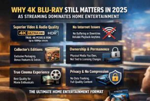 Why 4K Blu-ray still matters in 2025 compared to streaming home entertainment