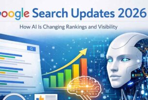 Google Search Updates 2026 showing how AI is changing rankings, visibility, and search results