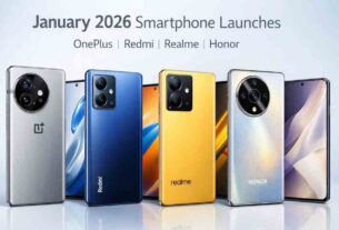 January 2026 smartphone launches featuring OnePlus, Redmi, Realme and Honor phones