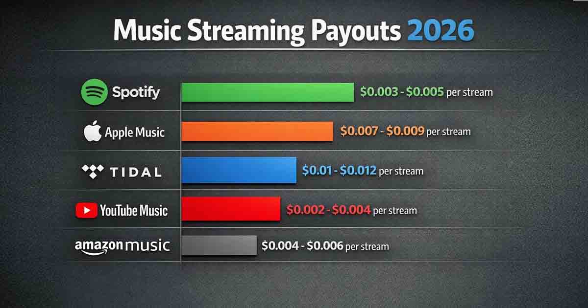 Music Streaming Payouts 2026