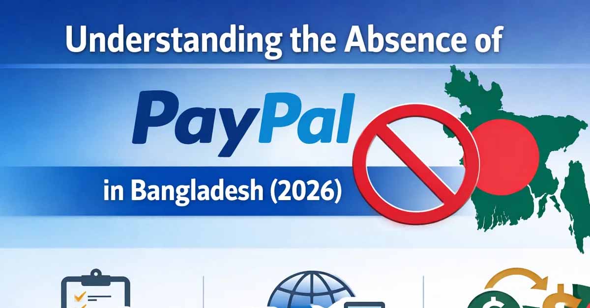 PayPal Bangladesh remains unavailable in 2026 due to regulatory and compliance barriers