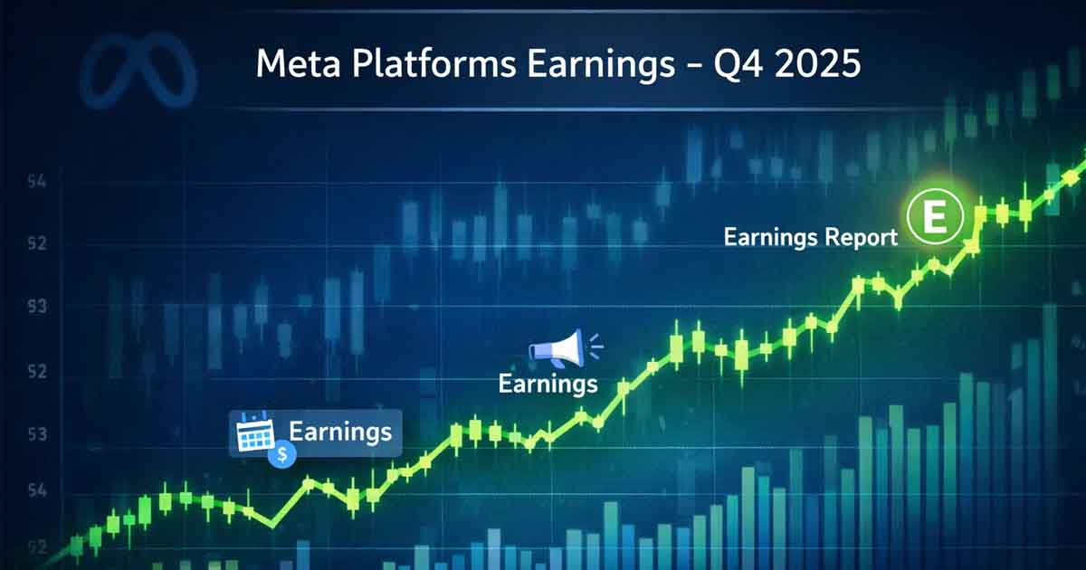 Meta Platforms Earnings Surge: Stock Rises Ahead of Q4 2025 Report 1 Meta Platforms earnings as stock rises ahead of Q4 2025 report amid AI spending concerns
