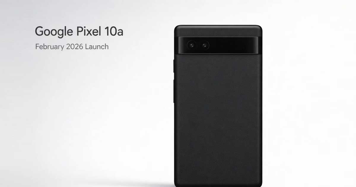 Google Pixel 10a smartphone teased ahead of its February 2026 launch