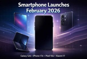 Smartphone launches February 2026 featuring Galaxy S26, iPhone 17e, Pixel 10a, and Xiaomi 17