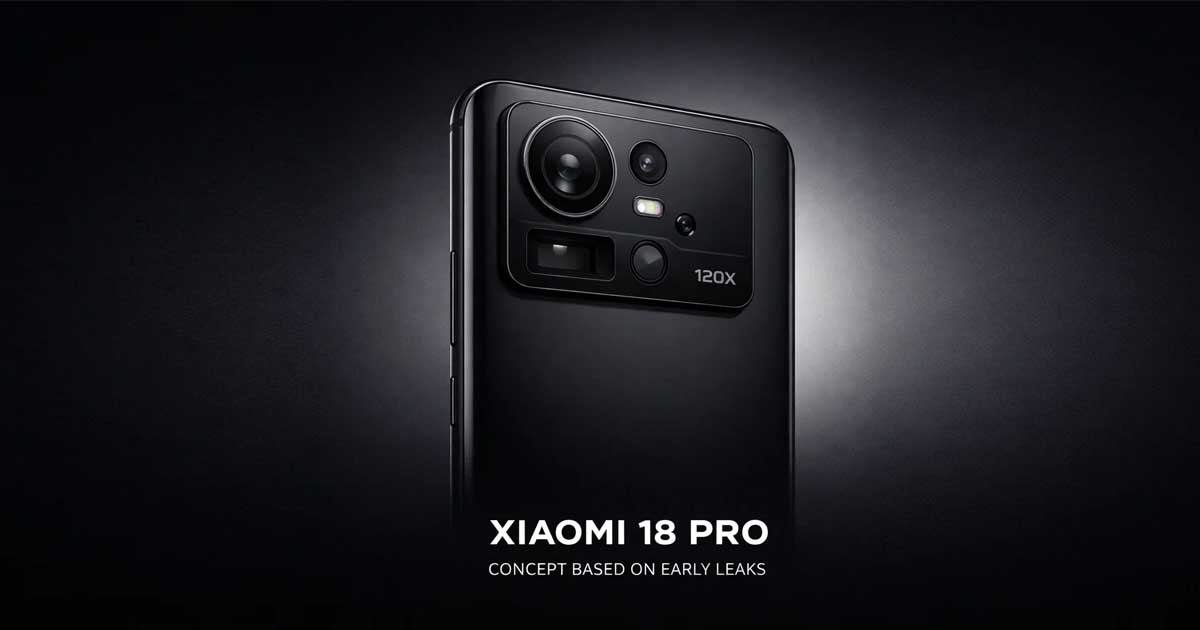Xiaomi 18 Pro Rumors Surface: Dual 200MP Cameras, Snapdragon 8 Elite Chip, and Massive Battery Tipped 1 Concept image illustrating rumored Xiaomi 18 Pro design and camera features based on early leaks